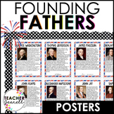 Founding Fathers Posters | Independence Day Bulletin Board