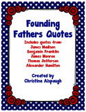 Founding Fathers Quotes Poster Set