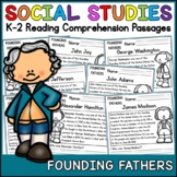Founding Fathers Social Studies Reading Comprehension Pass