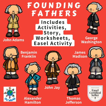 Preview of Founding Fathers - Standards Based - EXPANDED