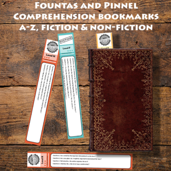 Preview of Running Record Bookmarks: A-Z Fiction and Non-Fiction