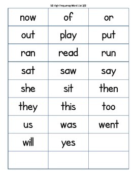 Fountas and Pinnell 175 High Frequency Word Flash Cards by Miss Katie