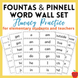 Fountas and Pinnell ( F&P ) 375 Sight Word Flashcards | Cl