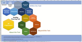 Preview of Fountas and Pinnell F&P Reading curriculum tool