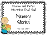 Interactive Read Aloud: Memory Stories
