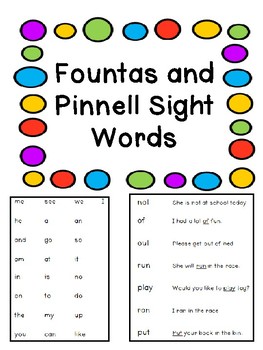 100 Laminated Fountas Pinnell Based First Grade High Frequency Flashcards Sight 