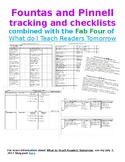 Fountas and Pinnell Tracking Levels M-T