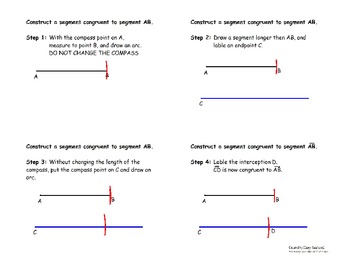 four basic constructions instructional diagrams by harry sanderoff