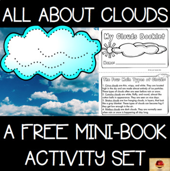 Preview of Clouds Mini Booklet