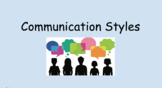 Four Communication Styles-Advisory Lesson or Life Skills S
