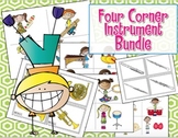 Four Corners - Instrument Bundle Assessment Game #musicontpt