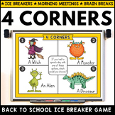4 Corners Questions Game - Summer School Ice Breaker Games