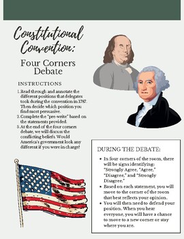 Preview of Four Corners Debate: The Constitutional Convention