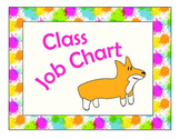 Free Class Job Chart