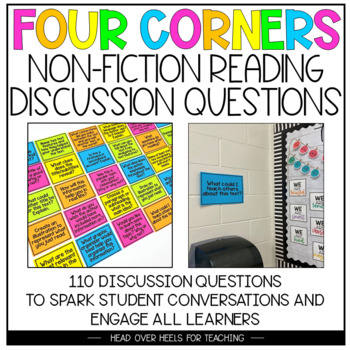Preview of Four Corners Non-Fiction Reading Discussion Questions