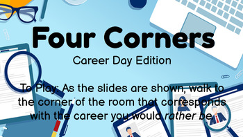 Preview of Four Corners with Careers!