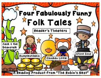 Preview of Four Fabulously Funny Folk Tales:  Reader's Theaters