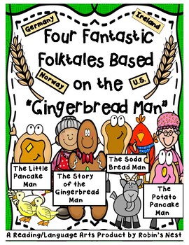 Preview of Gingerbread Man:  Four Fantastic Folktales Reader's Theaters