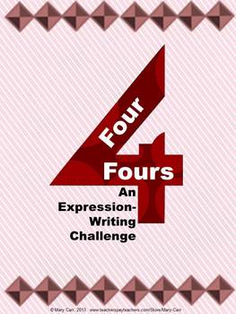 Preview of Four Fours - An Expression-writing Challenge