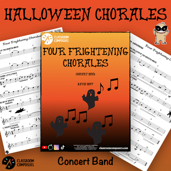 Preview of Four Frightening Halloween Chorales | Concert Band