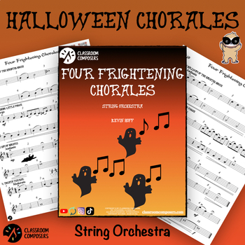 Preview of Four Frightening Halloween Chorales | String Orchestra