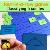 Four-In-A-Row Game: Classifying Triangles