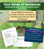 Four Kinds of Sentences for Digital and Hybrid Classrooms