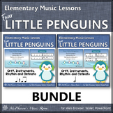 Winter Music Activity | Eighth Notes or Half Notes | Four 
