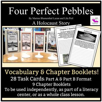 Preview of Four Perfect Pebbles Bundle:  Chapter Booklets and Vocabulary Task Cards