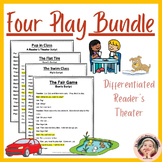 Four Play Set- Differentiated, Multileveled, Decodable Rea