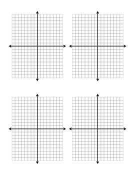 Four Quadrant Graphs by Ralynn Ernest Education Products | TPT