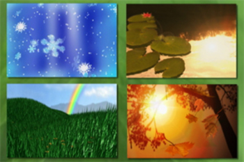 Preview of Four Seasons - Educational Music Video Bundle (with quiz and lesson plan)