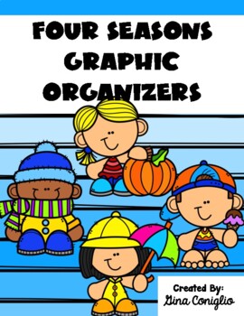 Preview of Four Seasons Graphic Organizers