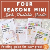 Four Seasons Mini Book Printable Bundle