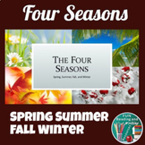 Four Seasons - Spring, Summer, Fall, and Winter PowerPoint