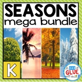 Seasons of the Year Science Units for Kindergarten | 4 Sea