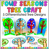 Four Seasons Tree Craft - 5 Differentiated Activities - Ki