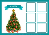 Four Seasons Worksheet - Sorting Game - Montessori Activity