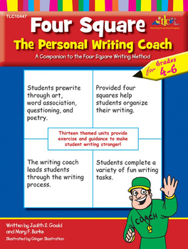 Preview of Four Square: The Personal Writing Coach for Grades 4-6