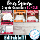Four Square Writing Graphic Organizers BUNDLE