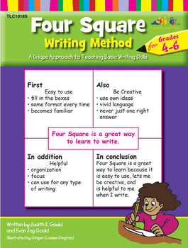 Preview of Four Square: Writing Method for Grades 4-6