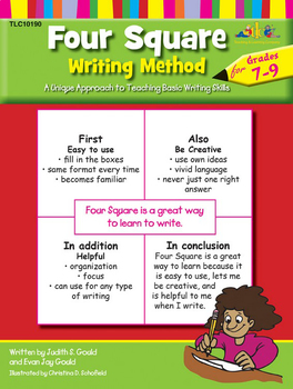 Preview of Four Square: Writing Method for Grades 7-9