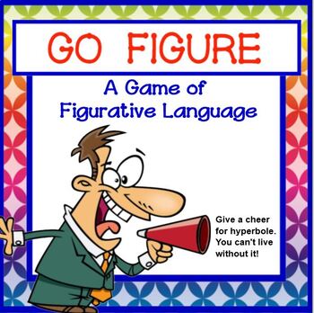 Preview of Four Square with Figurative Language - Go Figure SMARTBOARD