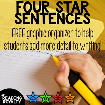 Preview of Four Star Sentences: Add Detail to Writing! *Free*