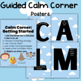 Four-Step Guided Calm Corner Posters & Reflection