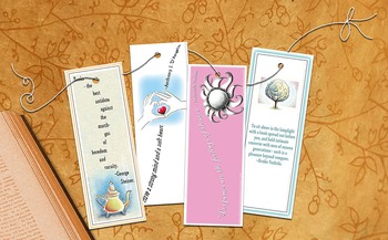 printable bookmarks quotes teaching resources teachers pay teachers