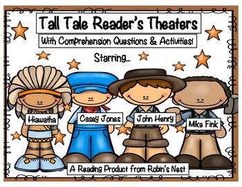 Preview of Four TALL Tales Reader's Theaters
