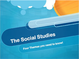 Four Themes of Social Studies