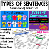 Types of Sentences Task Cards Using Google Forms or Slides by Deb Hanson