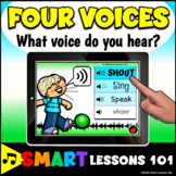Four Voices BOOM CARD™ Different Voices Music Voices Game 